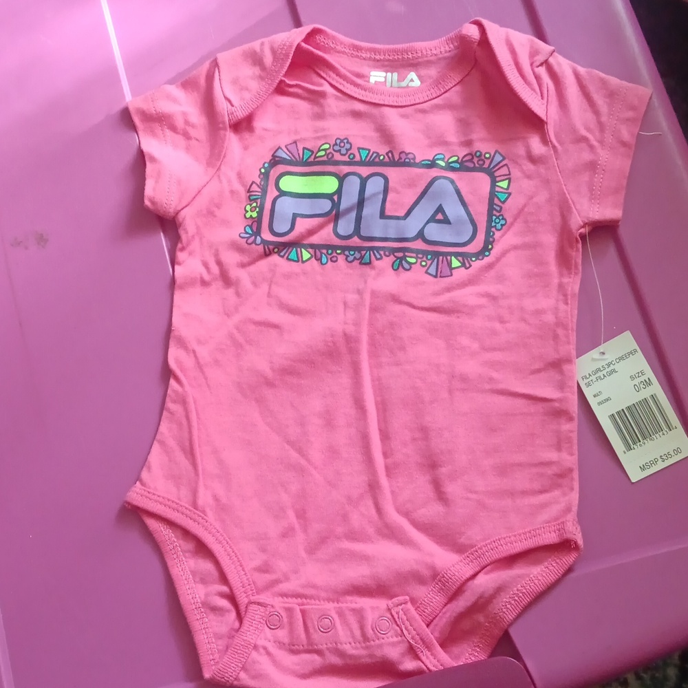 FILA onesie